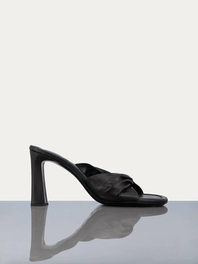 Frame Le Carver Slide Sandal In Black