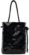 BAO BAO ISSEY MIYAKE BLACK MEDIUM WRING BAG