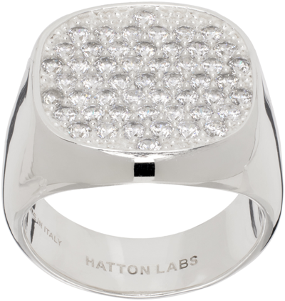 Hatton Labs Lactea Signet Ring In Silver