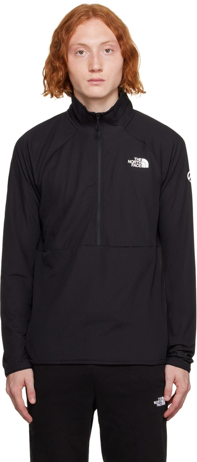 The North Face Black Half-zip Sweater In Jk3 Tnf Black
