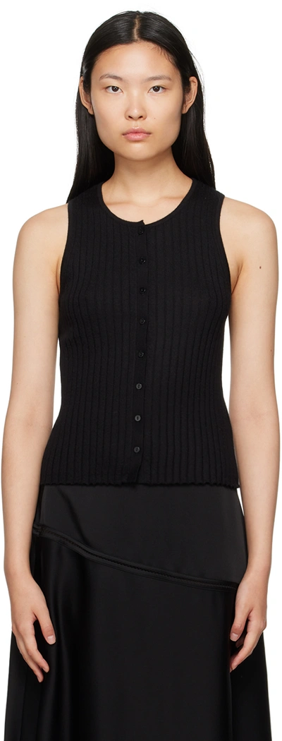 Lisa Yang Black 'the Cameron' Vest In Bl Black