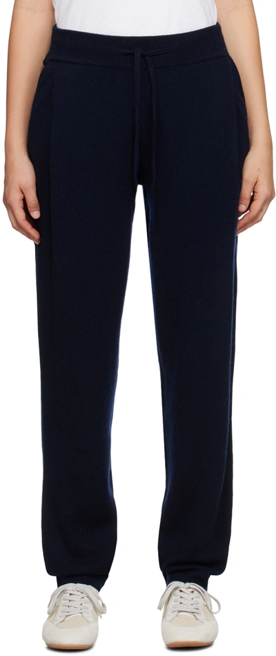 Lisa Yang Navy 'the Jo' Lounge Trousers In Na Navy