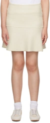 Lisa Yang Off-white 'the Noa' Miniskirt In Cr Cream