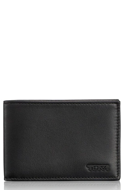 Tumi Delta Slim Single Billfold Wallet With Rfid In Black