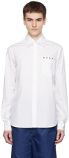 MARNI WHITE PRINTED SHIRT