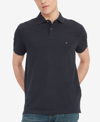 Tommy Hilfiger Regular Fit Performance Jersey Polo In Desert Sky Heather