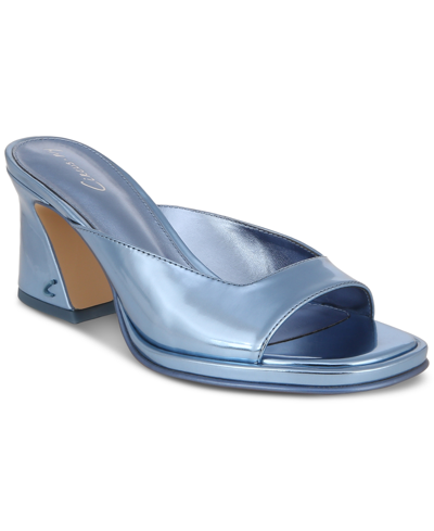Circus Ny Women's Hadie Square-toe Slip-on Dress Sandals In Glacial Blue