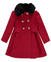 S ROTHSCHILD & CO TODDLER AND LITTLE GIRLS DOUBLE BREASTED PRINCESS COAT