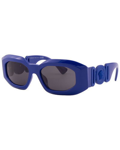 Versace Unisex Ve4425u 54mm Sunglasses In Blue