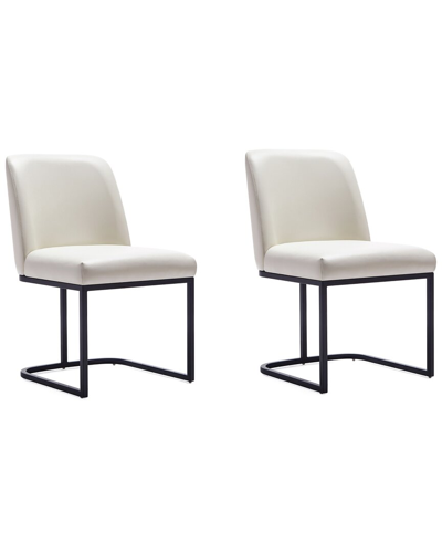Manhattan Comfort Set Of 2 Serena Dining Chairs
