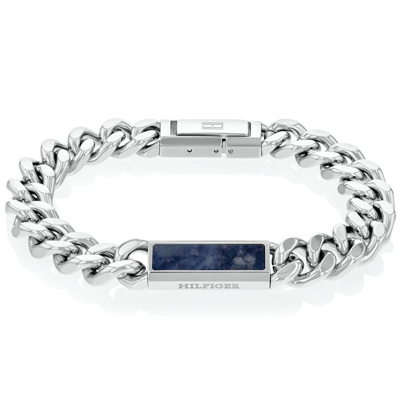 Tommy Hilfiger Semi Precious Bracelet Silver