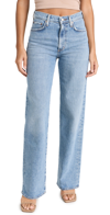 Agolde Women Kye In Diversion Five-pocket Straight Leg Pants In Flash