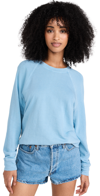 JAMES PERSE FRENCH TERRY RELAXED SWEATSHIRT DELTA PIGMENT