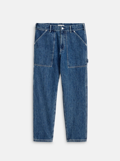 Alex Mill Painter Pant In Vintage Wash Denim In Medium Vintage Wash