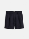 ALEX MILL MADELINE PLEATED SHORTS IN TWILL
