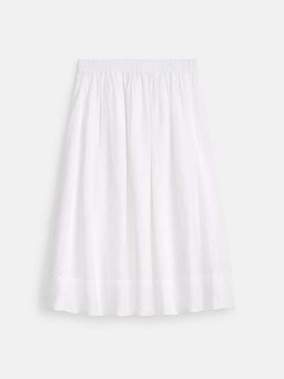 Alex Mill Standard Skirt In Linen In White