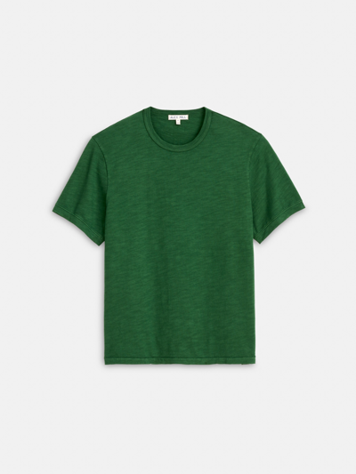 Alex Mill Standard T Shirt In Slub Cotton In Emerald