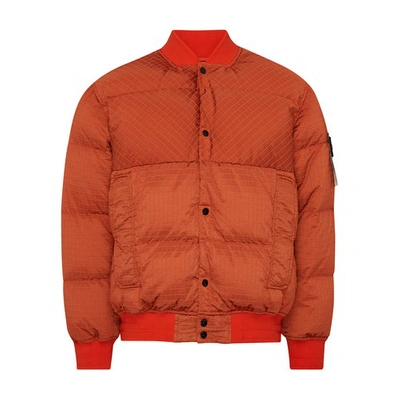Stone Island Jacket In Orange_red