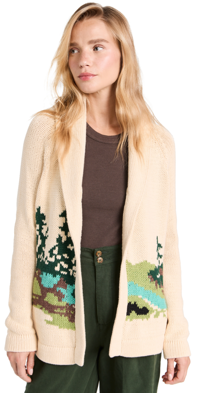 The Great The Camp Lodge Cardigan In White