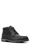 Clarks Maplewalk Moc In Black Combi