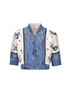 Fendi Graphic Printed Bomber Jacket In Empty