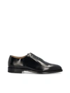 Ferragamo Salvatore  Leather Oxford In Black
