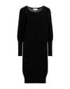 Carta Libera Woman Mini Dress Black Size 1 Viscose, Polyester, Polyamide