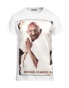 Bastille Man T-shirt White Size L Cotton In White