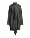 Giorgio Brato Woman Overcoat & Trench Coat Black Size S/m Wool, Cashmere, Polyamide