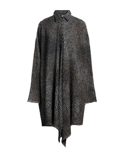 Giorgio Brato Woman Overcoat & Trench Coat Black Size S/m Wool, Cashmere, Polyamide
