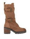 MTNG MTNG WOMAN BOOT CAMEL SIZE 6 SOFT LEATHER