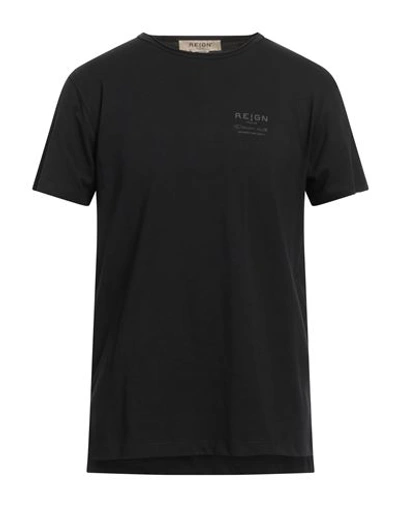 Reign Man T-shirt Black Size Xl Cotton
