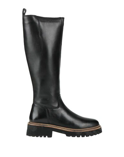 Bothega 41 Woman Knee Boots Black Size 7 Soft Leather