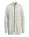 Rick Owens Man Sweatshirt Beige Size S Cotton In Beige