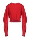 Circus Hotel Woman Sweater Red Size 10 Wool, Cashmere