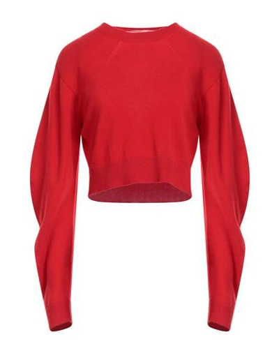 Circus Hotel Woman Sweater Red Size 10 Wool, Cashmere