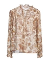 Iblues I Blues Woman Shirt Beige Size 6 Viscose, Wool In Beige