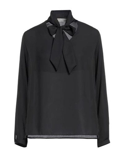 Boutique De La Femme Woman Blouse Black Size S Polyester
