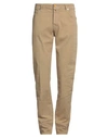 Jacob Cohёn Man Pants Camel Size 36 Cotton, Elastane In Beige