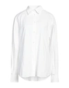 Des Phemmes Des_phemmes Woman Shirt White Size 8 Cotton