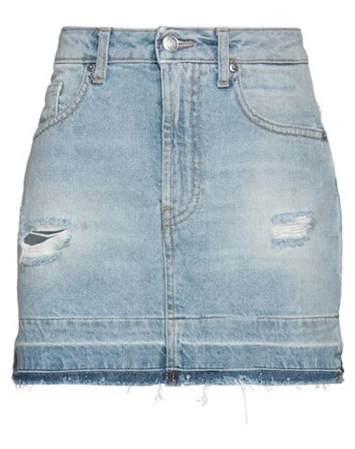 Vicolo Denim Skirts In Blue