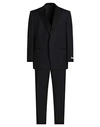 Canali Man Suit Midnight Blue Size 48 Wool