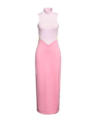 Adidas Originals Woman Maxi Dress Light Pink Size 16 Recycled Polyester,  Elastane | ModeSens