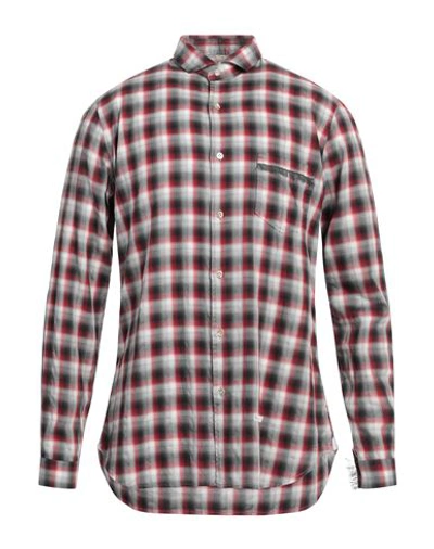 Dnl Man Shirt Grey Size 15 ¾ Cotton, Recycled Polyacrylic