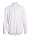 Avignon Man Shirt Lilac Size 15 ½ Cotton In Purple