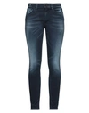 Replay Woman Jeans Blue Size 29w-30l Cotton, Polyester, Elastane In Blue