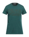 YES ZEE BY ESSENZA YES ZEE BY ESSENZA MAN T-SHIRT EMERALD GREEN SIZE S COTTON
