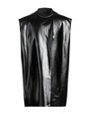 Rick Owens Drkshdw Drkshdw By Rick Owens Man T-shirt Black Size S Cotton, Polyurethane In Black
