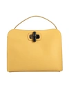 My-best Bags Woman Handbag Mustard Size - Soft Leather In Yellow