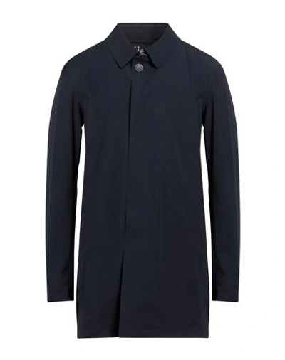 HERNO HERNO MAN OVERCOAT & TRENCH COAT NAVY SIZE 40 POLYAMIDE, ELASTANE